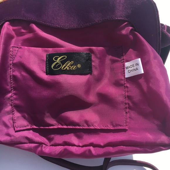 Elka Small Purple Hand Bag - Picture 6 of 7